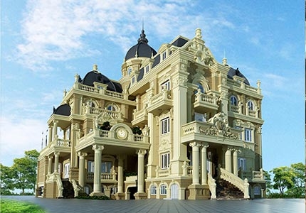 Mẫu biệt thự cổ điển villa 